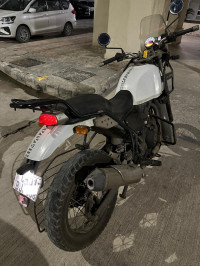 White Royal Enfield Himalayan