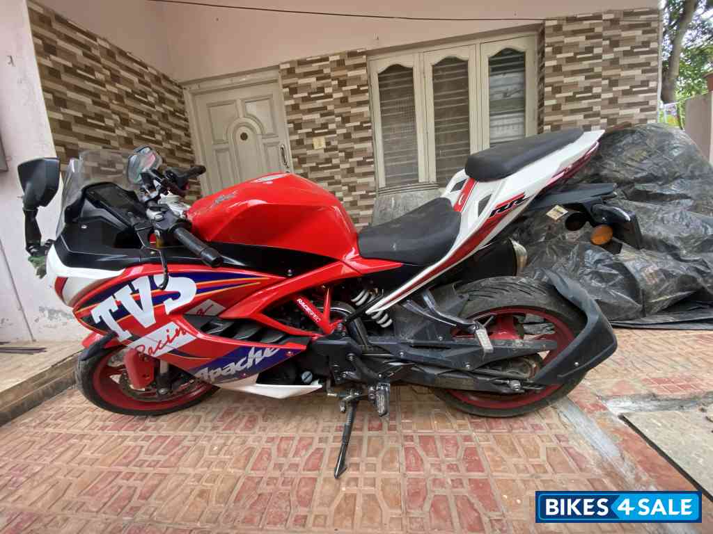 Racing Red TVS Apache RR 310 BTO