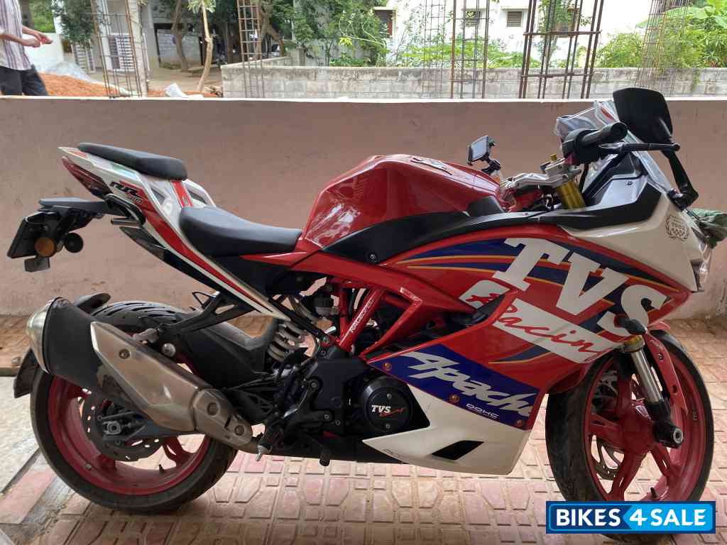 Racing Red TVS Apache RR 310 BTO Racing Red TVS Apache RR 310 BTO