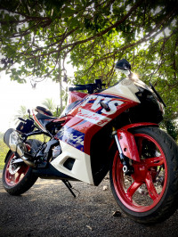 Racing Red TVS Apache RR 310 BTO
