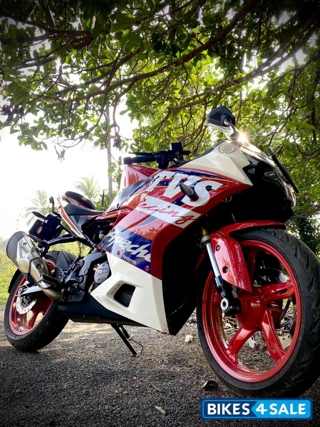 Racing Red TVS Apache RR 310 BTO Racing Red TVS Apache RR 310 BTO