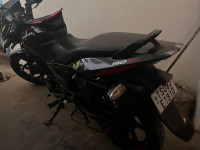 Black Red Bajaj Pulsar 150 Twin Disc