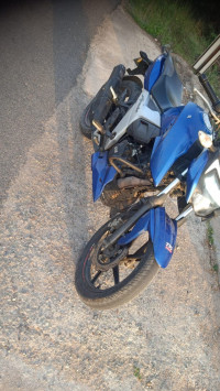 Blue TVS Apache RTR 160 4V BS6