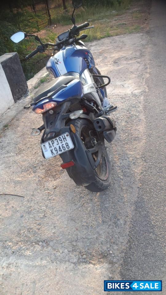 Blue TVS Apache RTR 160 4V BS6