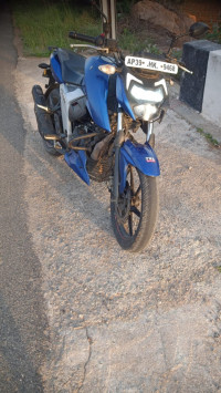 Blue TVS Apache RTR 160 4V BS6