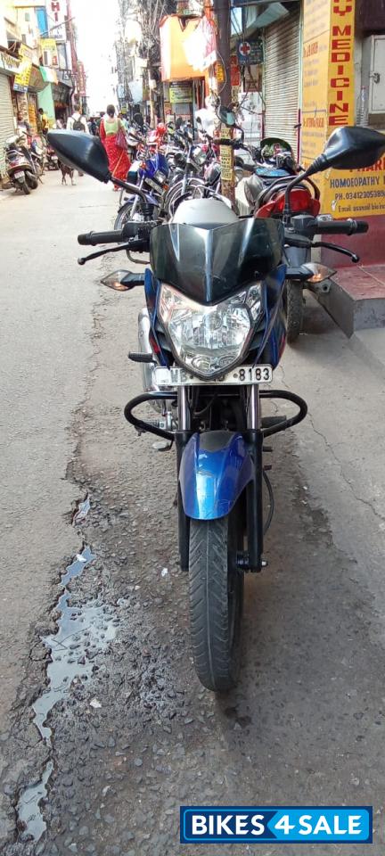 Blue Bajaj Pulsar 135LS