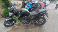 Black And Green Yamaha FZ-S