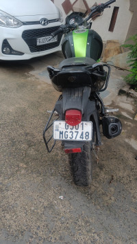 Black And Green Yamaha FZ-S