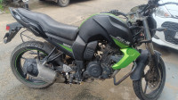 Black And Green Yamaha FZ-S