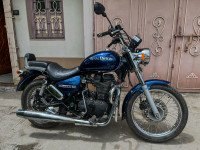 Marine Blue Royal Enfield Thunderbird 500