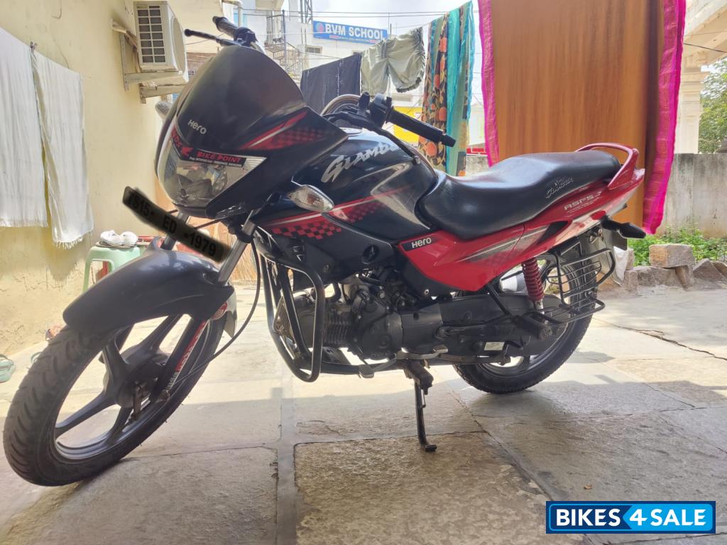 Red Hero Glamour 125 Drum