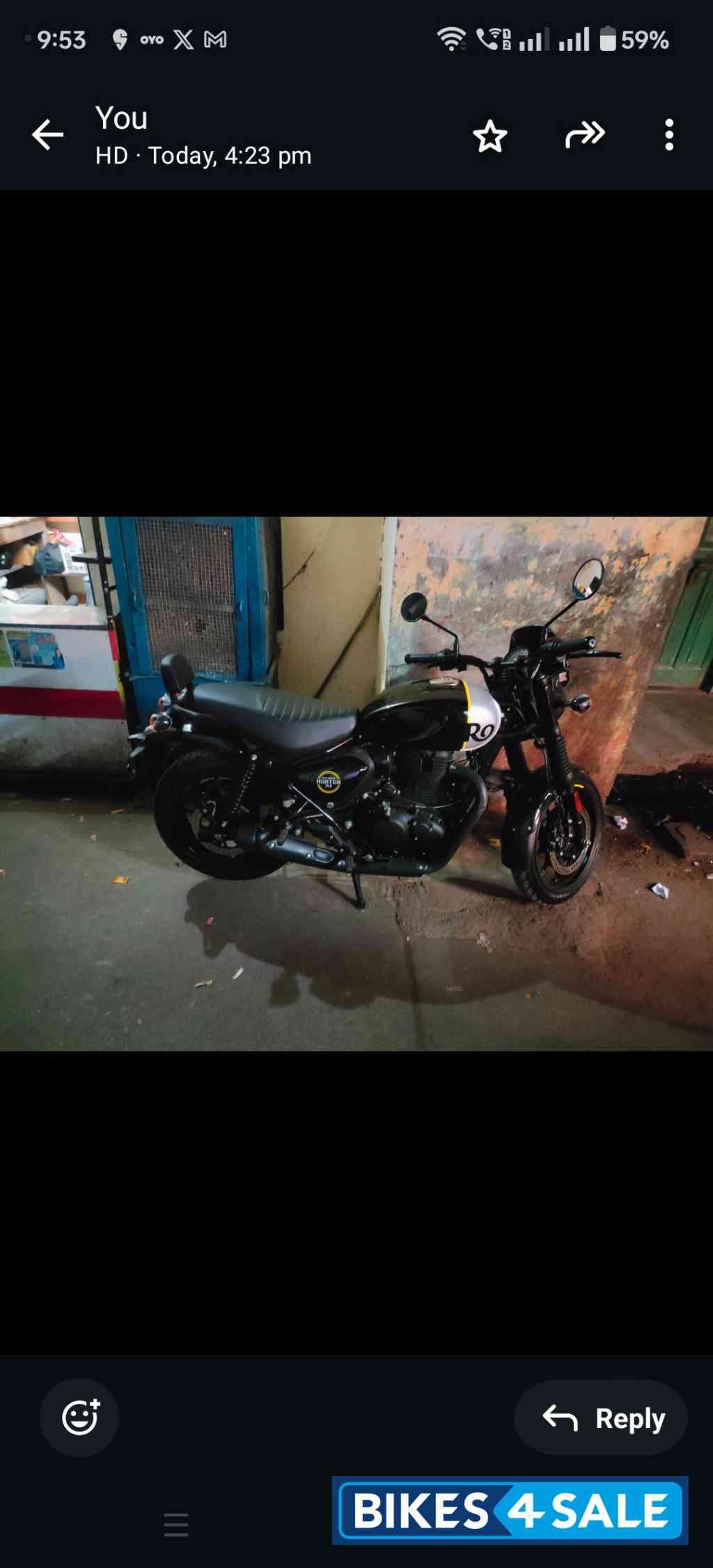 Royal Enfield Hunter 350 Metro