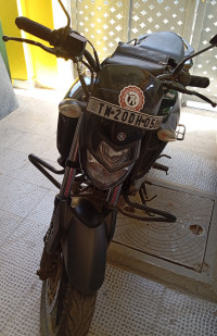 Black Yamaha FZ FI V3 BS6