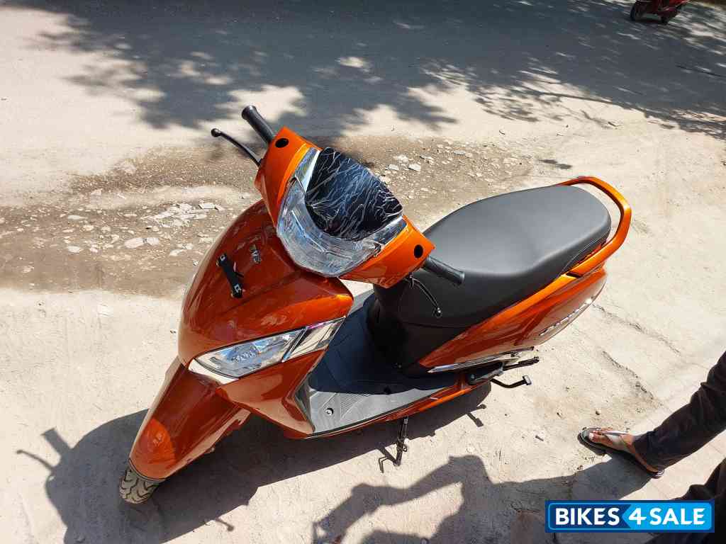 Orange TVS Jupiter ZX Disc BS6