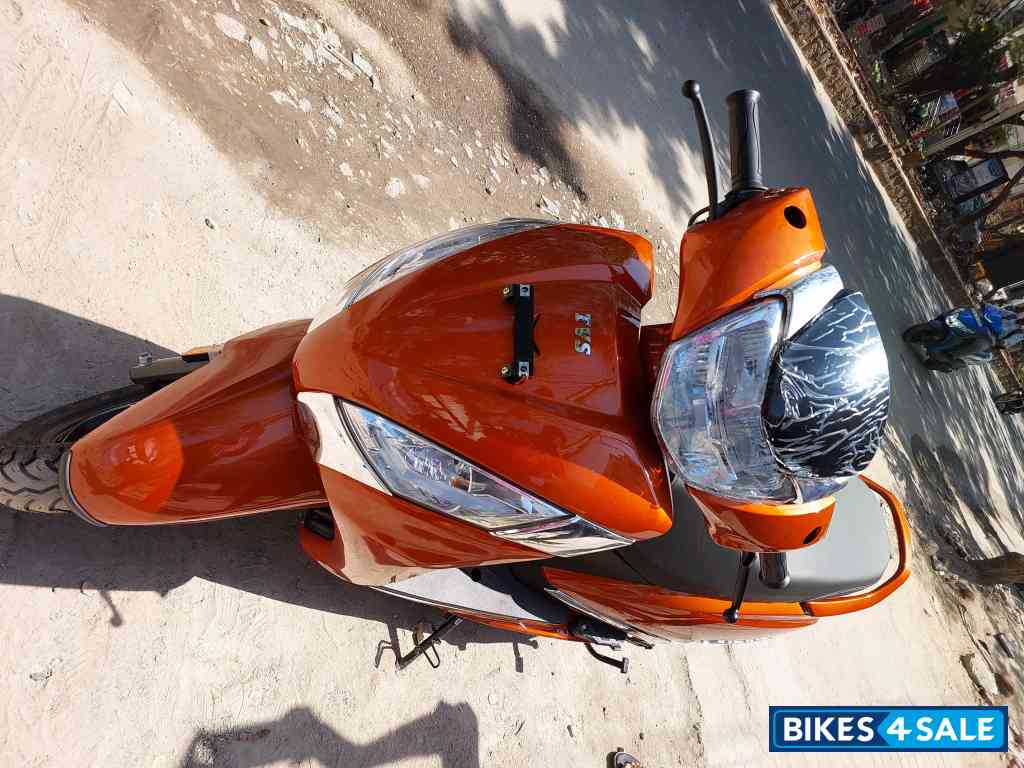 Orange TVS Jupiter ZX Disc BS6