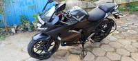 Metallic Matte Black Suzuki Gixxer SF 250 BS6