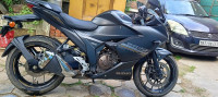 Metallic Matte Black Suzuki Gixxer SF 250 BS6