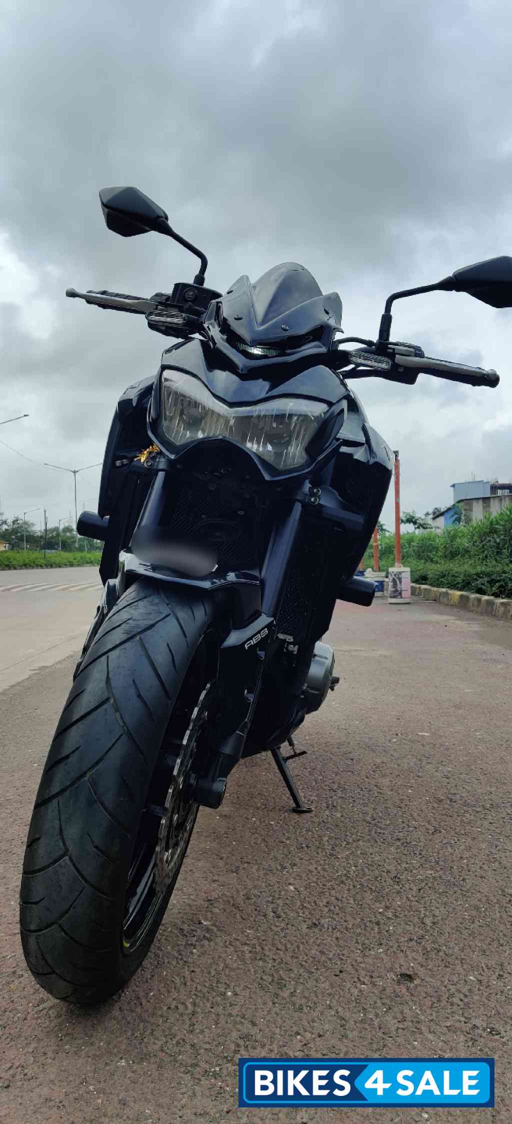 Matte Black Kawasaki Z900 ABS