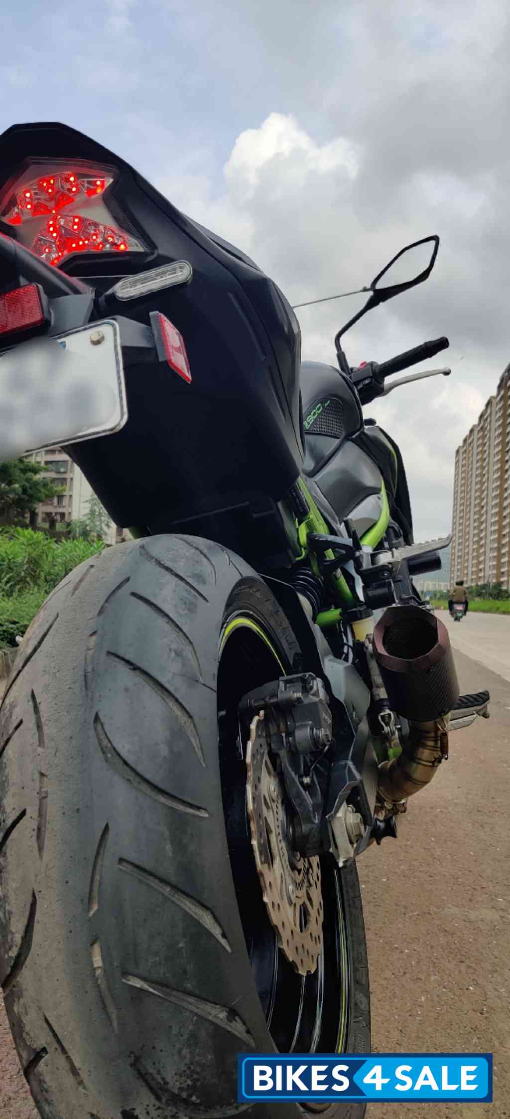 Matte Black Kawasaki Z900 ABS