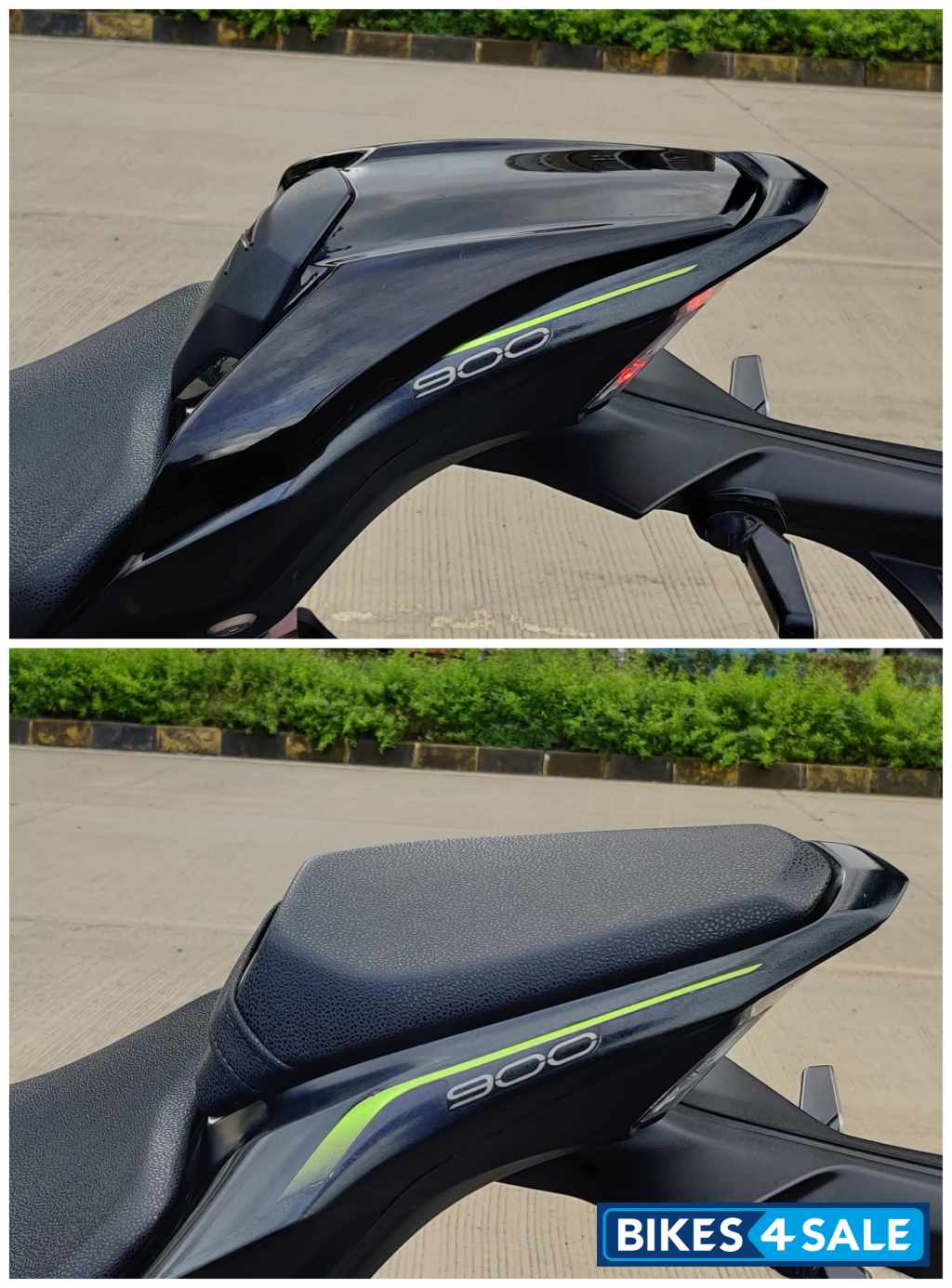 Matte Black Kawasaki Z900 ABS