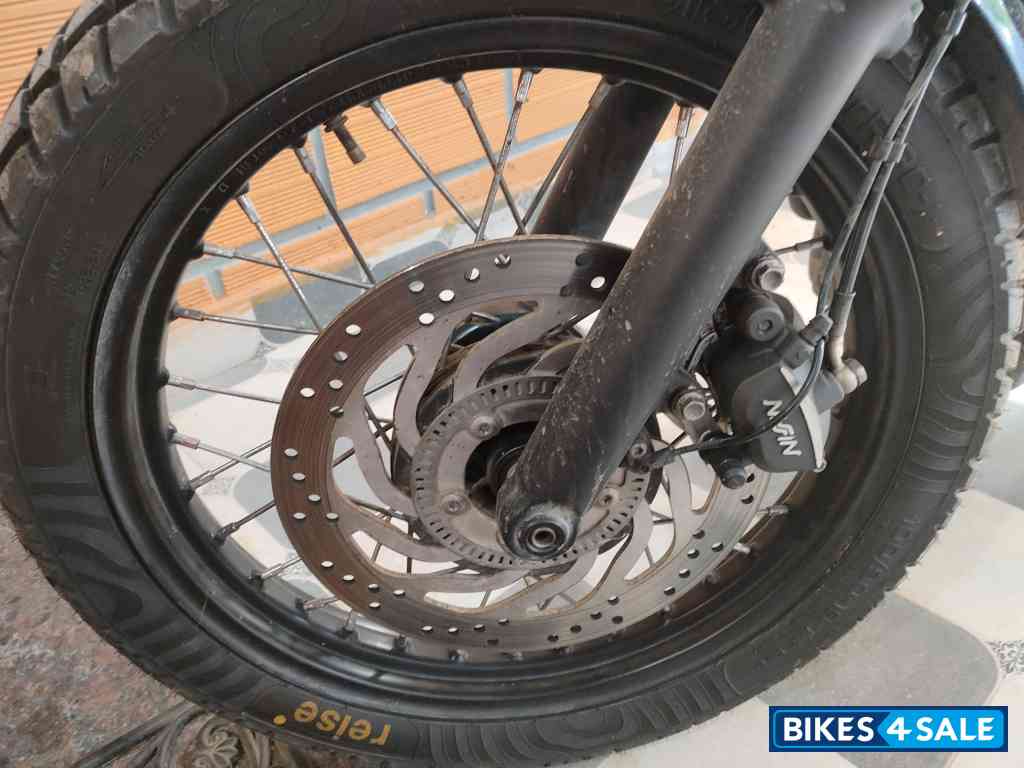 Red Triumph Street Scrambler