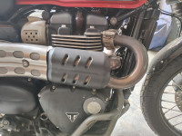 Red Triumph Street Scrambler