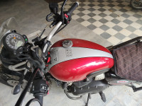 Red Triumph Street Scrambler