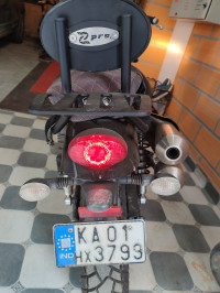 Red Triumph Street Scrambler