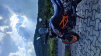 Black KTM Duke 390