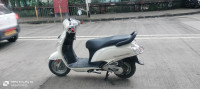 Mirage White Suzuki Access 125 CBS