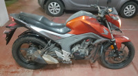 Orange Honda CB Hornet 160R