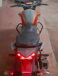 Orange Honda CB Hornet 160R