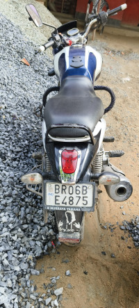 White Blue Bajaj V15