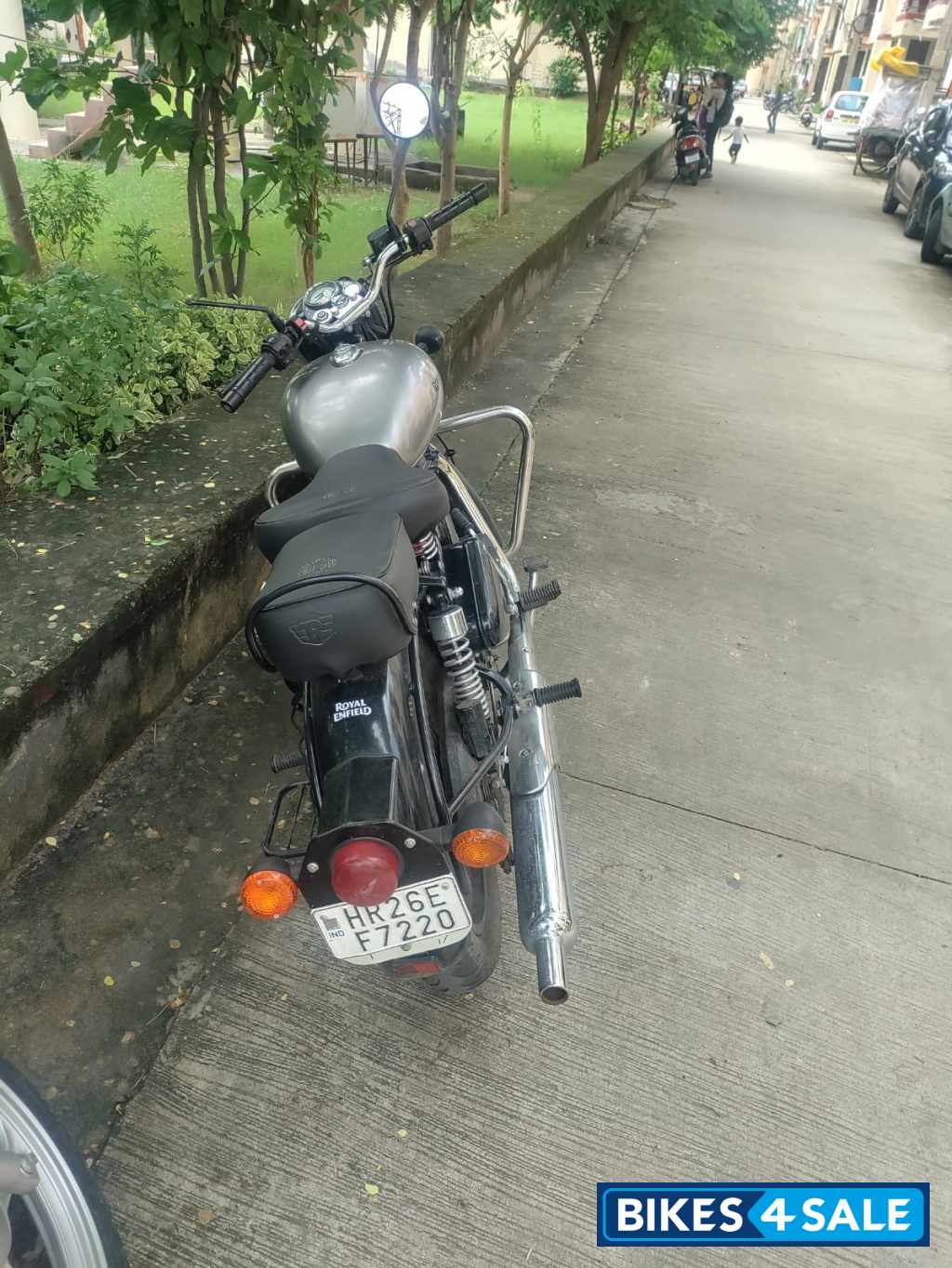 Silver Mercury Royal Enfield Classic 350