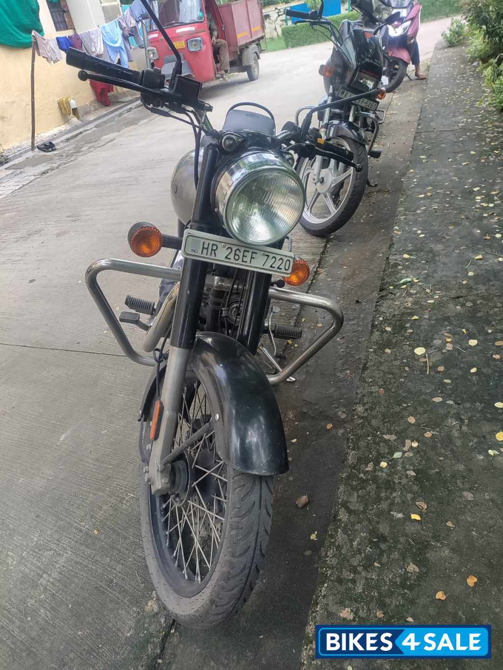 Silver Mercury Royal Enfield Classic 350