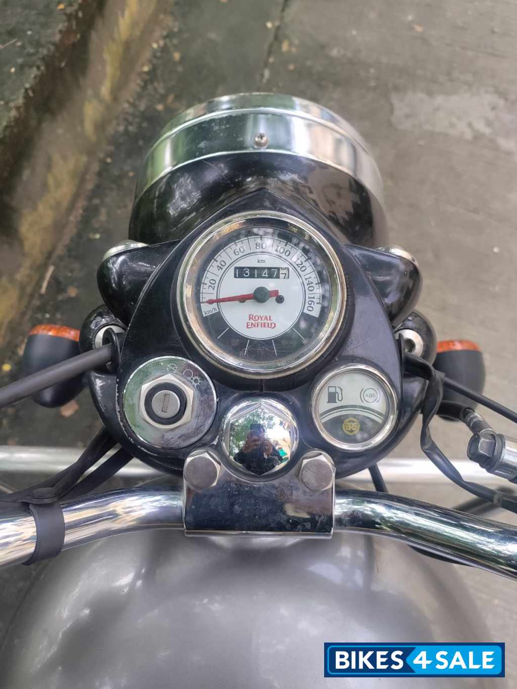 Silver Mercury Royal Enfield Classic 350