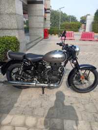 Silver Mercury Royal Enfield Classic 350