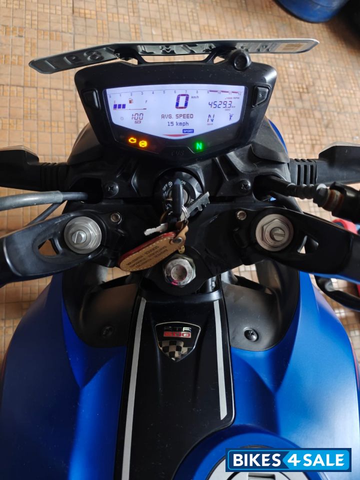 Blue TVS Apache RTR 200 4V ABS