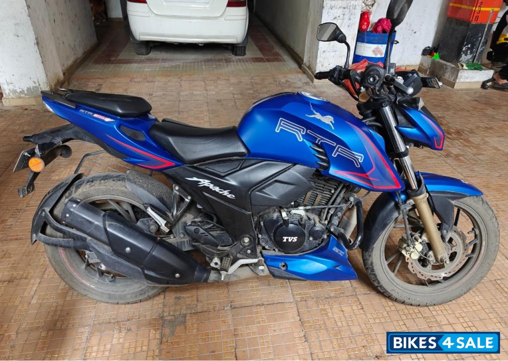 Blue TVS Apache RTR 200 4V ABS