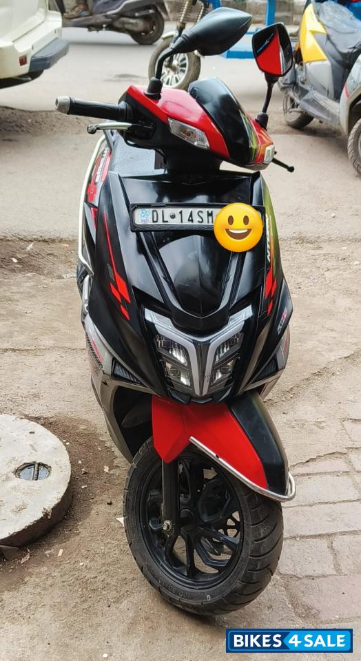 Red & Black TVS NTORQ 125 Race Edition BS6