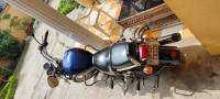 Blue Royal Enfield Thunderbird 350