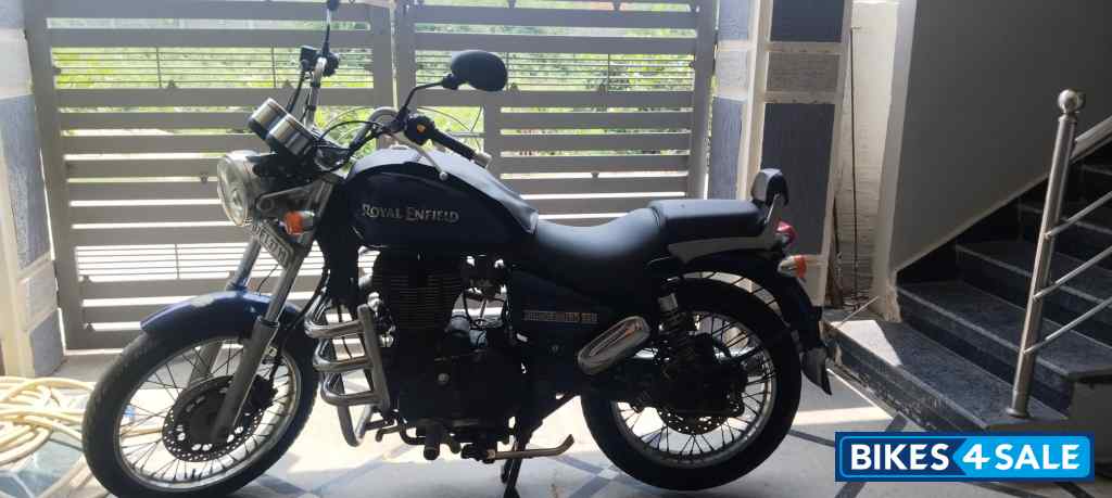 Marine Blue Royal Enfield Thunderbird 350