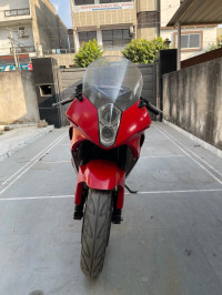 Red And Black Hyosung GT250R