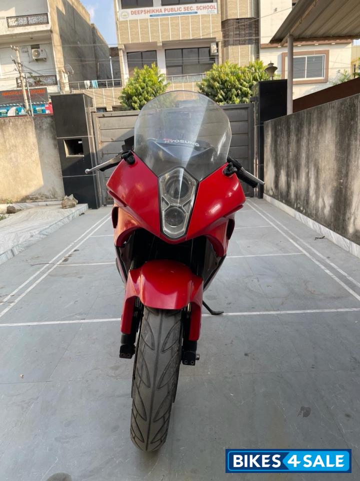 Red And Black Hyosung GT250R