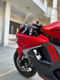 Red And Black Hyosung GT250R