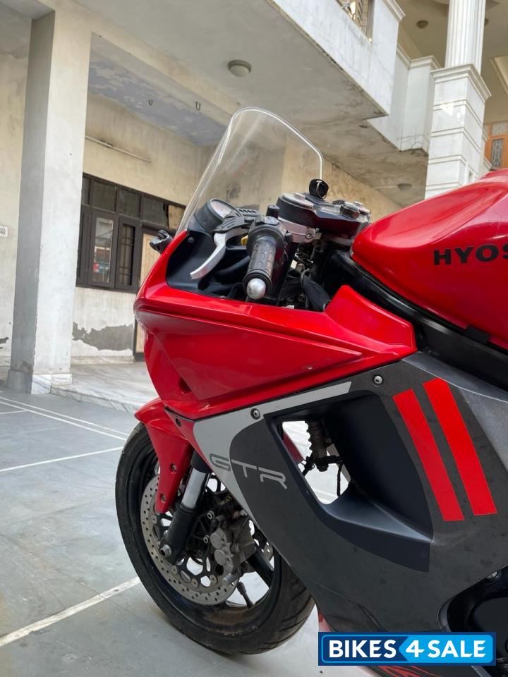 Red And Black Hyosung GT250R