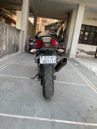 Red And Black Hyosung GT250R