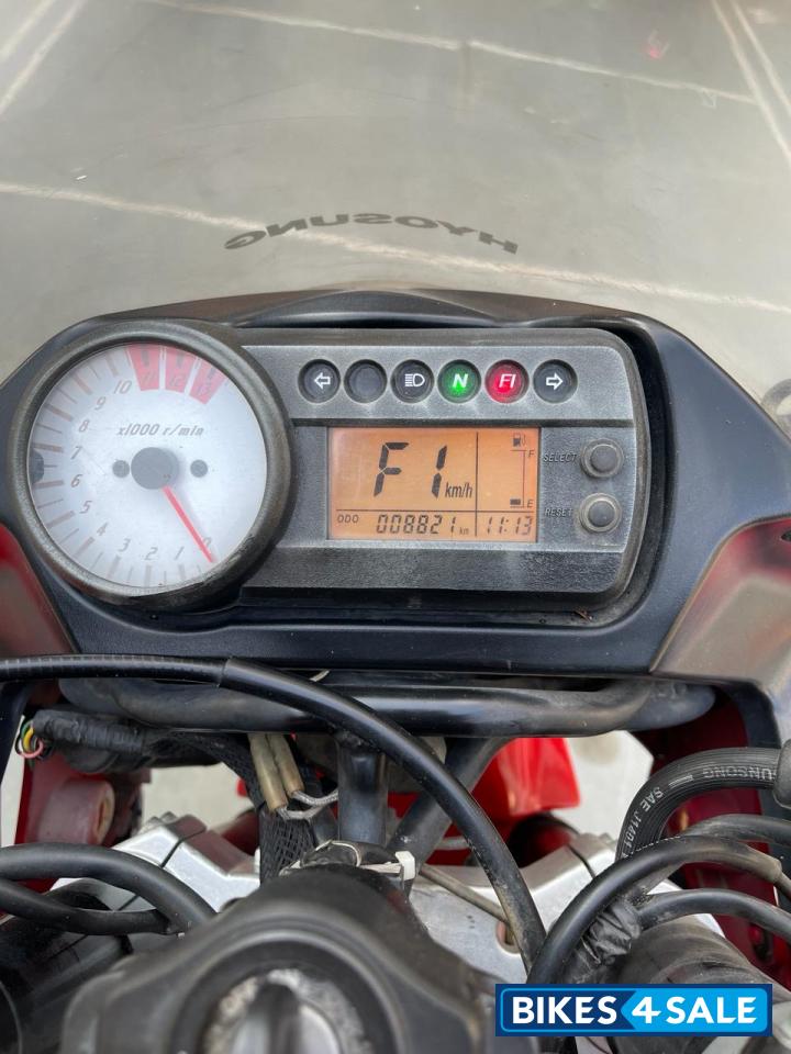 Red And Black Hyosung GT250R