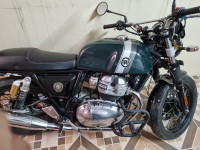 British Racing Green Royal Enfield Continental GT 650 Twin