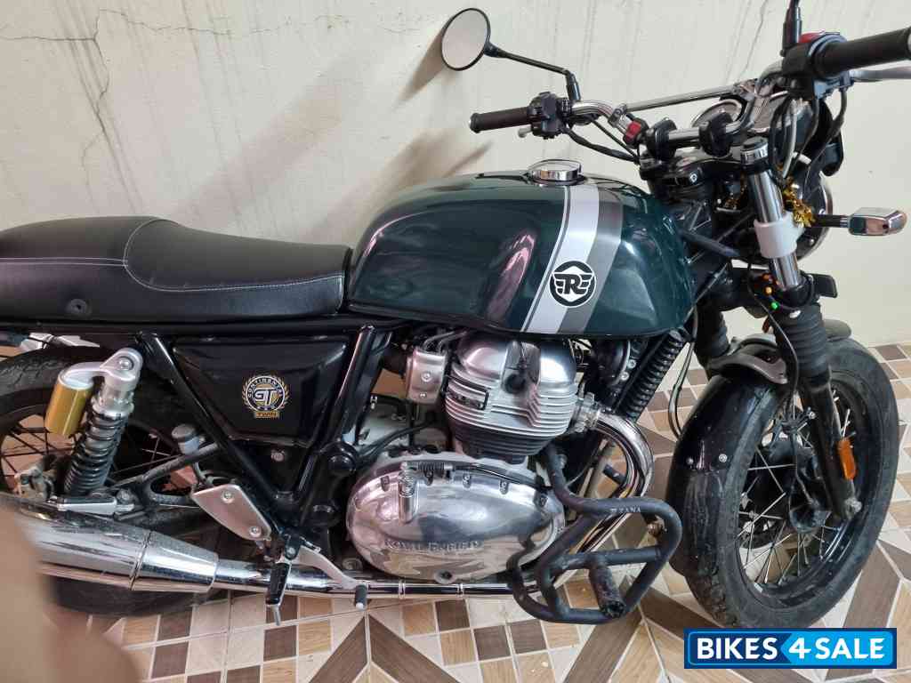 British Racing Green Royal Enfield Continental GT 650 Twin